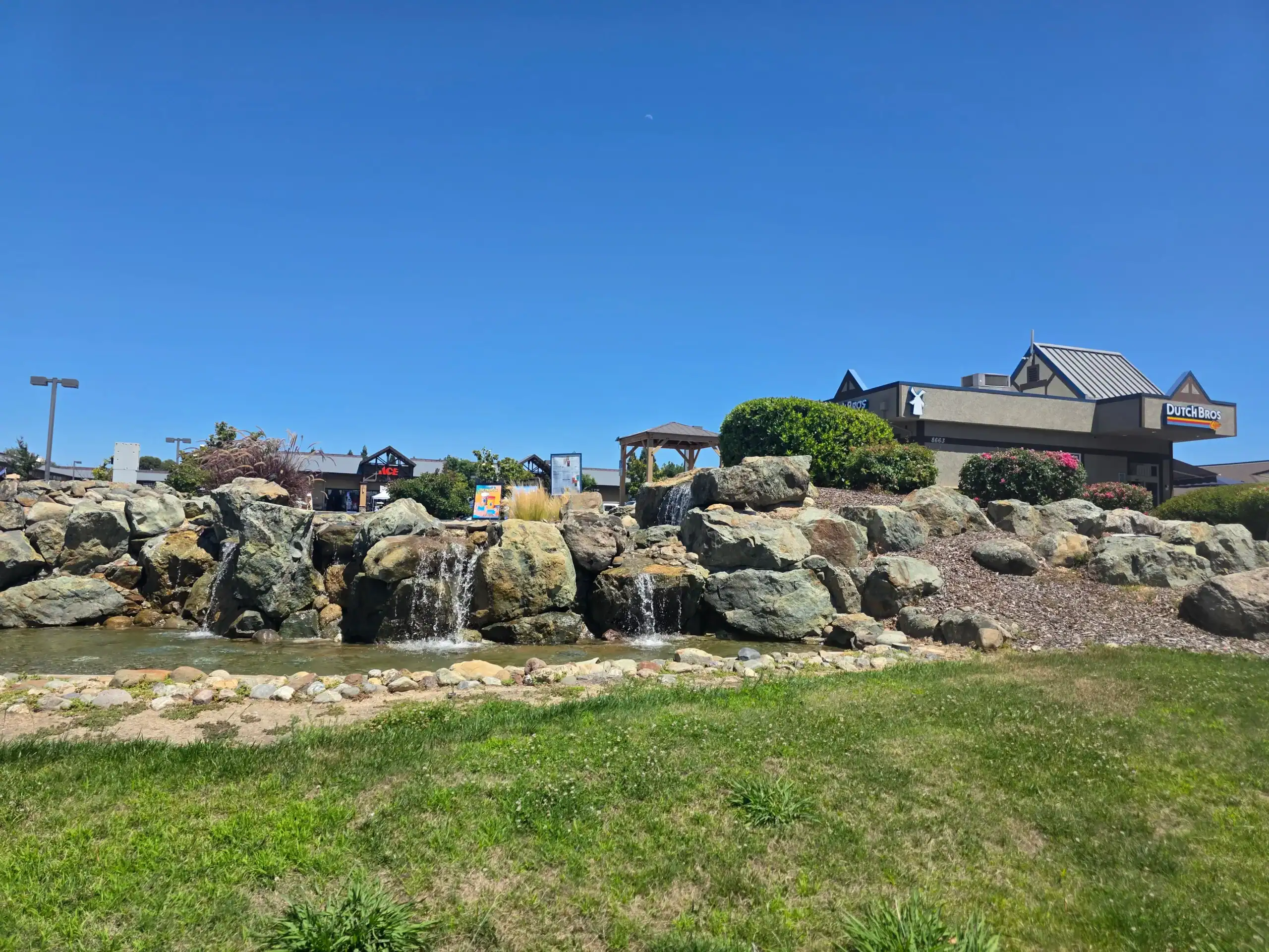 Granite Bay Village Ace Hardware and Dutch Bros image from Auburn Folsom Rd Granite Bay Village Ace Hardware and Dutch Bros, landscape picture from Auburn Folsom Rd